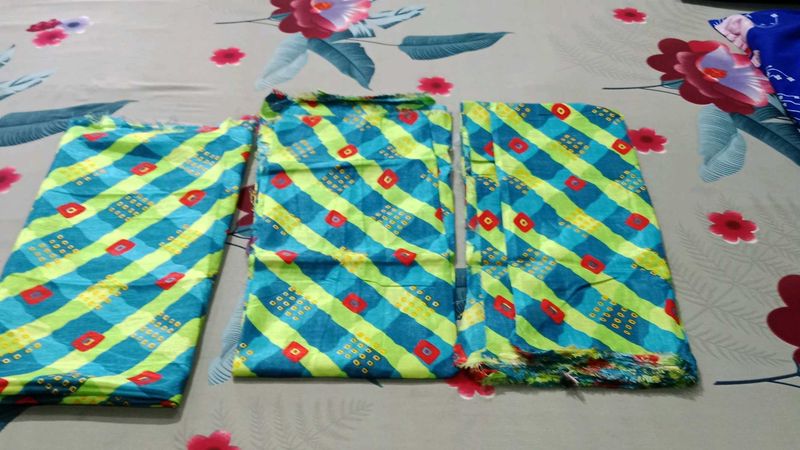 Printed Unstitched Fabric