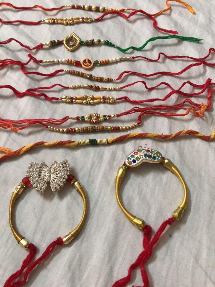 12 Rakhi Combo Sale