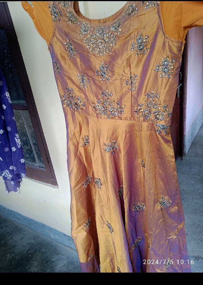 3 Beautiful Gown And 1 Dupatta