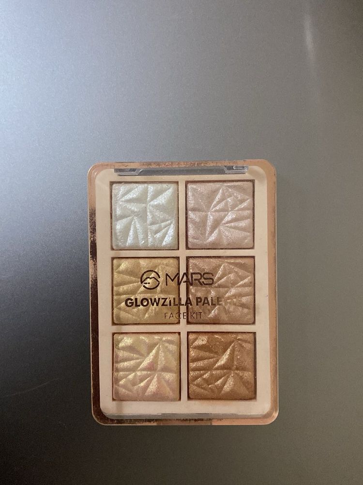 MARS Glowzilla 6 Colour Highlighter Palette | Ultr