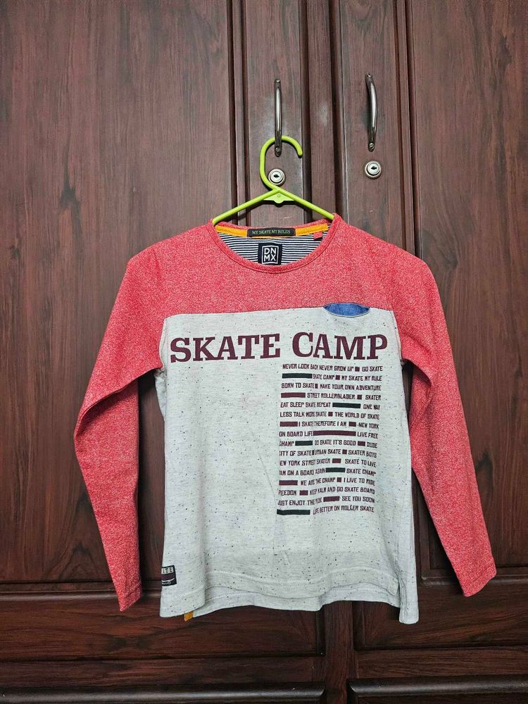 Skate Camp Long Sleeve Tee