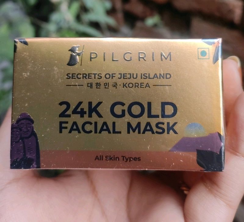 Pilgrim 24k Gold Facial Mask