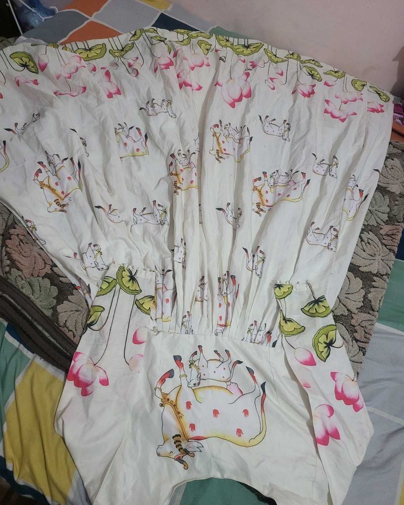 Cow Print Dress