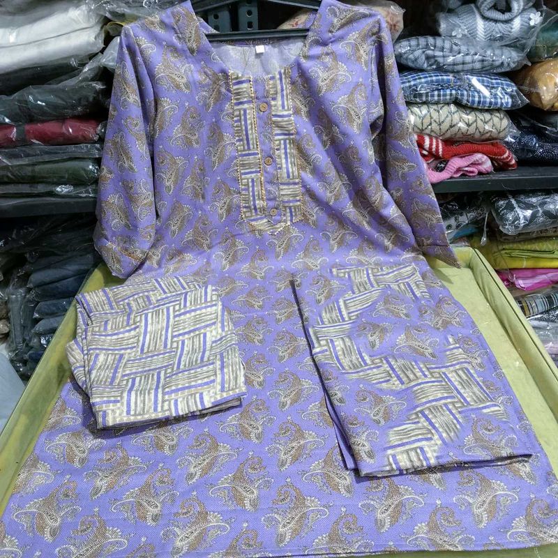 Pure Pashmina Readymade Suit