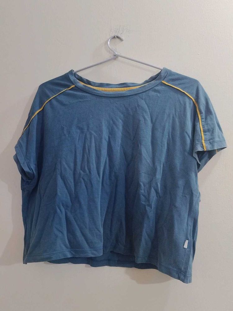 Blue Casual T-Shirt