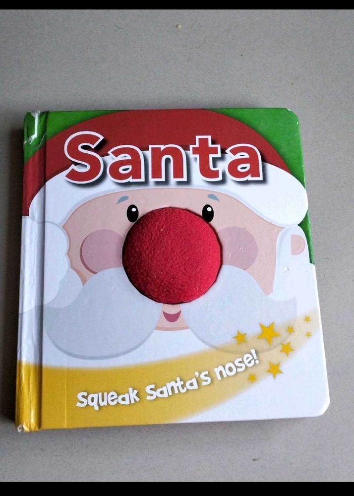 Squeak Santa's Nose! Book