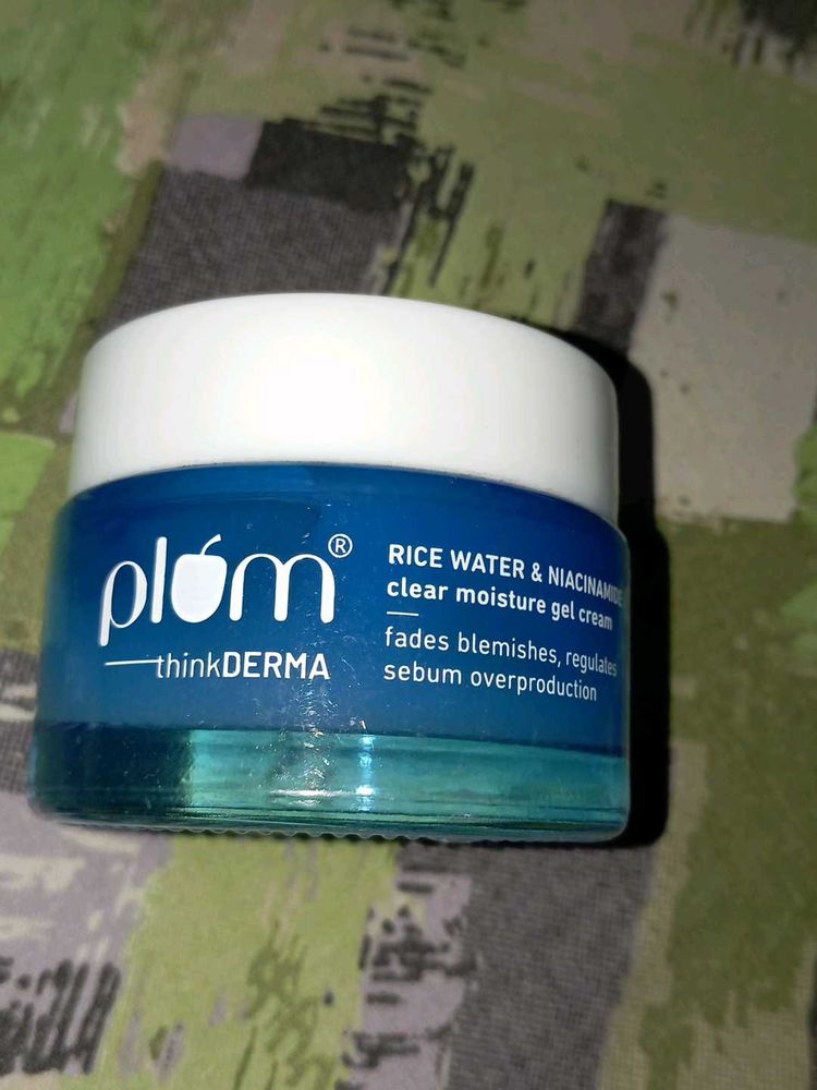 Plum Rice Water Gel Cream