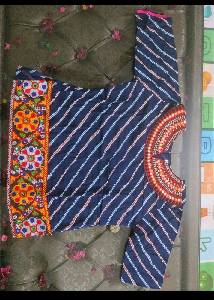 Unique Rajasthaani Short Kurti