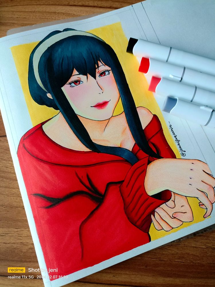 Yor Forger Handmade Drawing In SALE 🎉