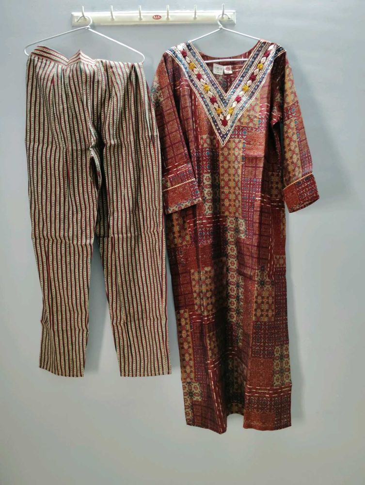 Ethnic Kurta Pant Set