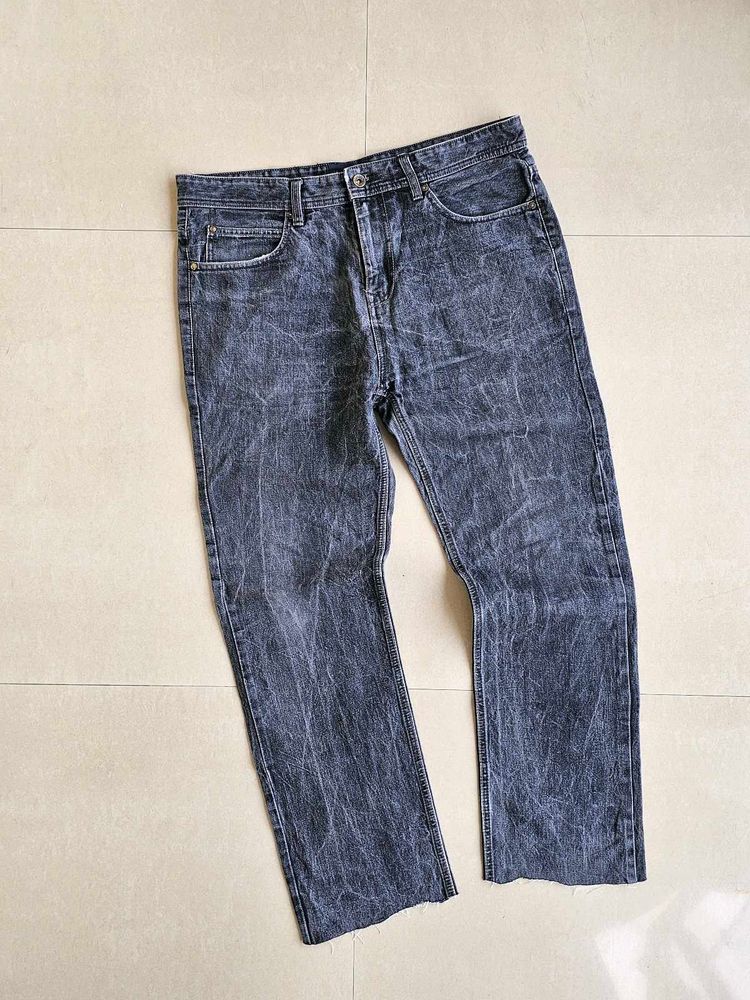 Vintage Washed Denim Jeans | Waist 36 | Men&#39;s Clas