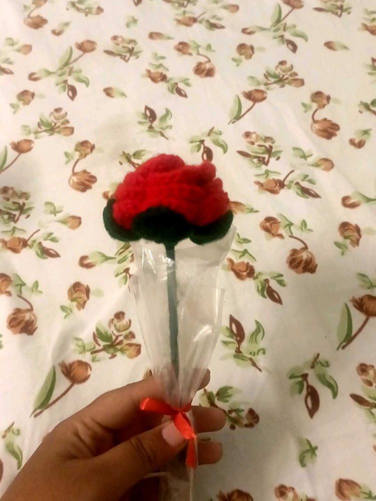 Cute Crochet 🧶 Rose 🌹