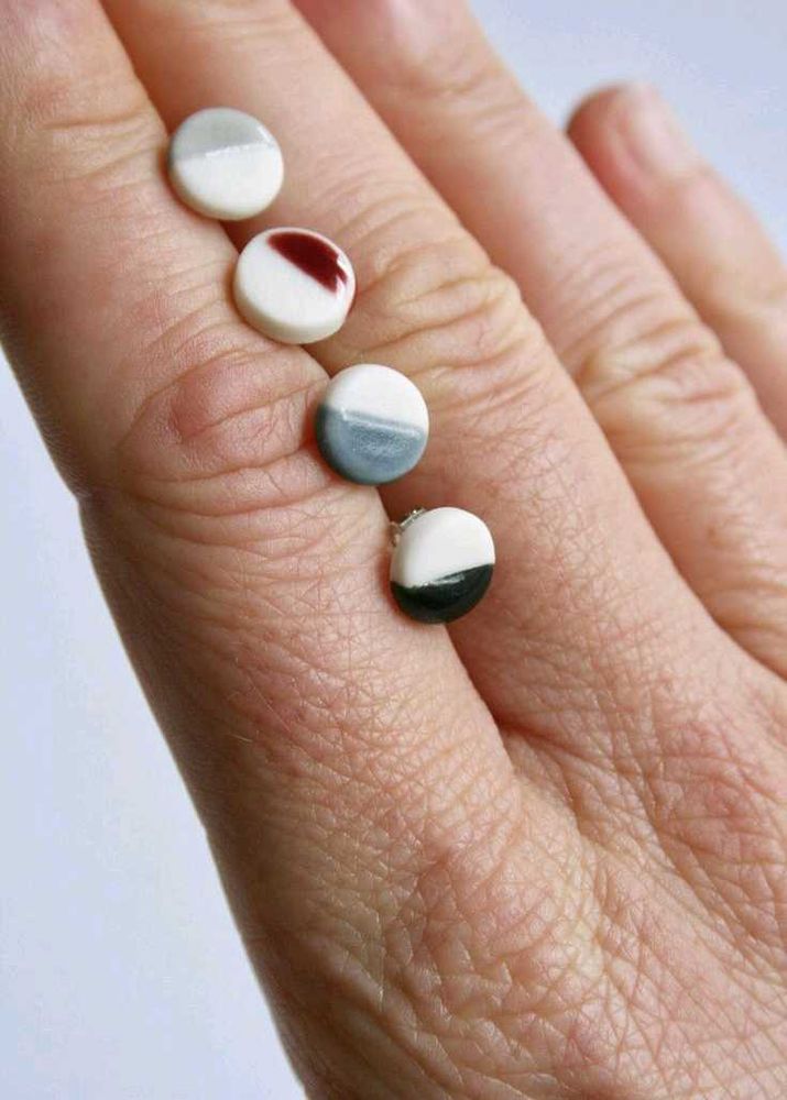 Cute Clay Studs
