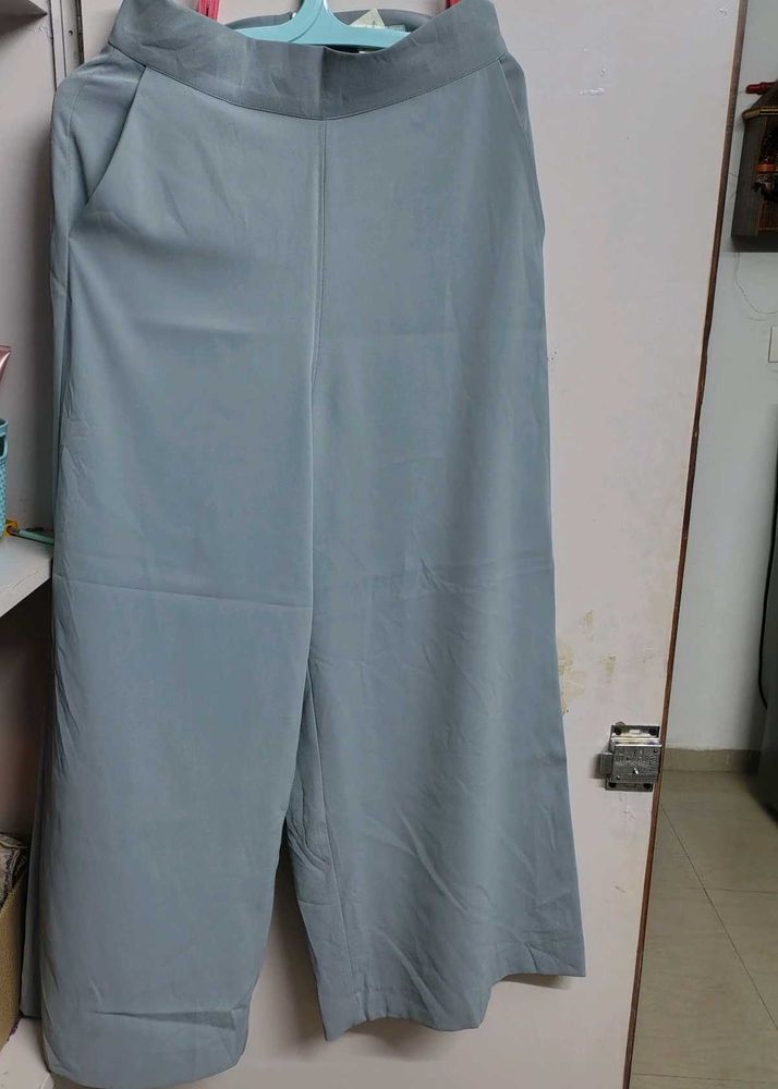 Wide Leg Cropped Pants