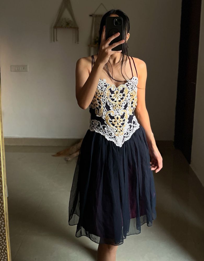 Adrianna Papell  Vintage Beaded Dress