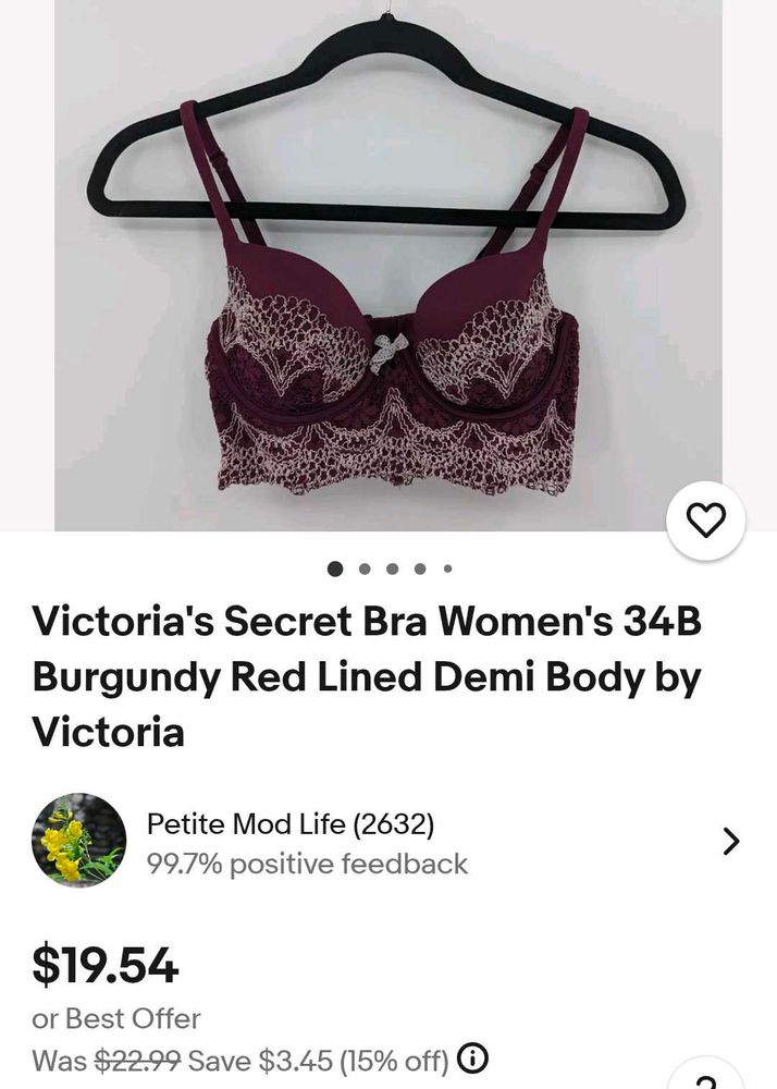 Imported Victoria&#39;s Secret Designer Bra