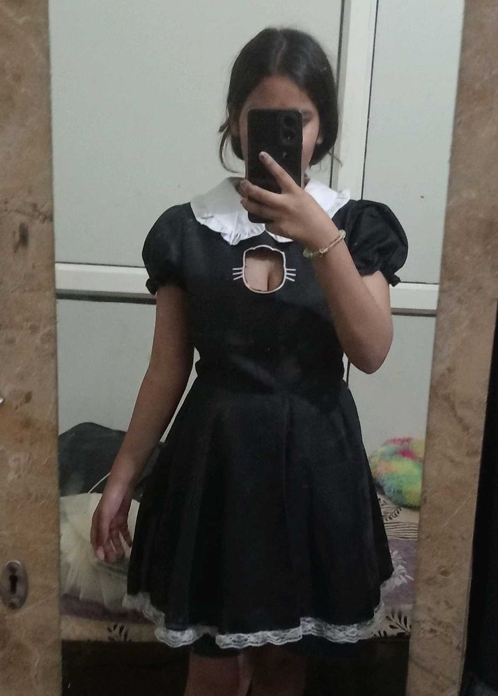 Black White Dress