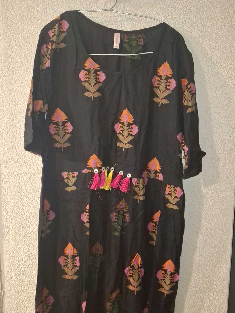 Front Cut Kurti With Pant