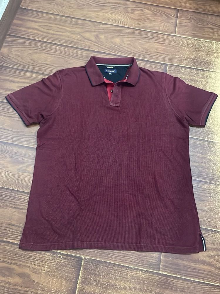 Burgundy Polo Shirt