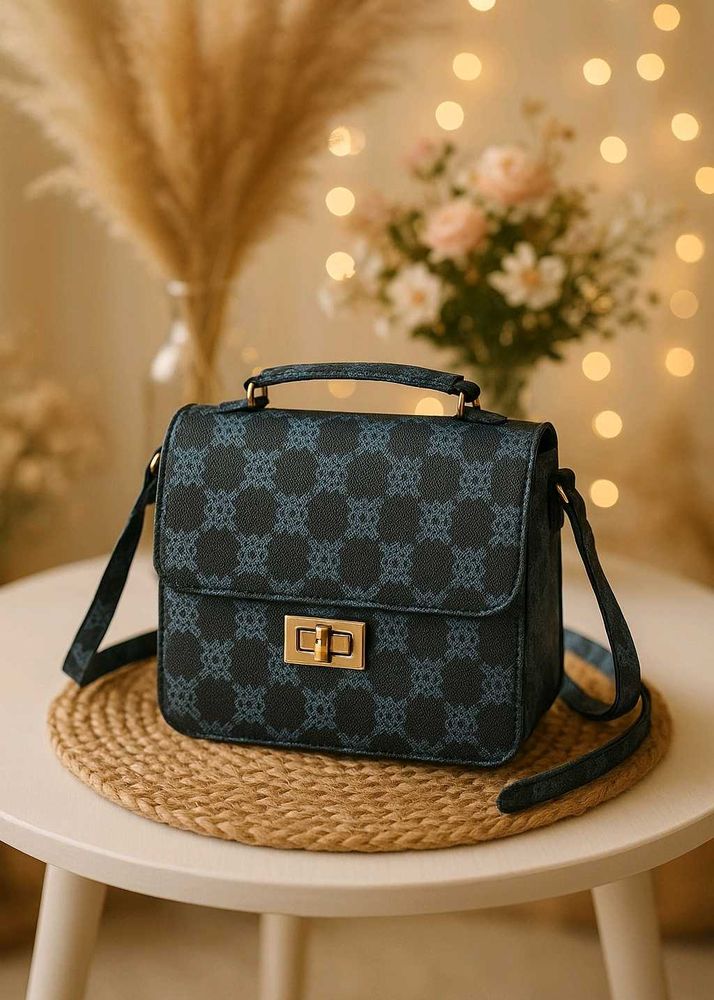 Patterned Shoulder Bag
