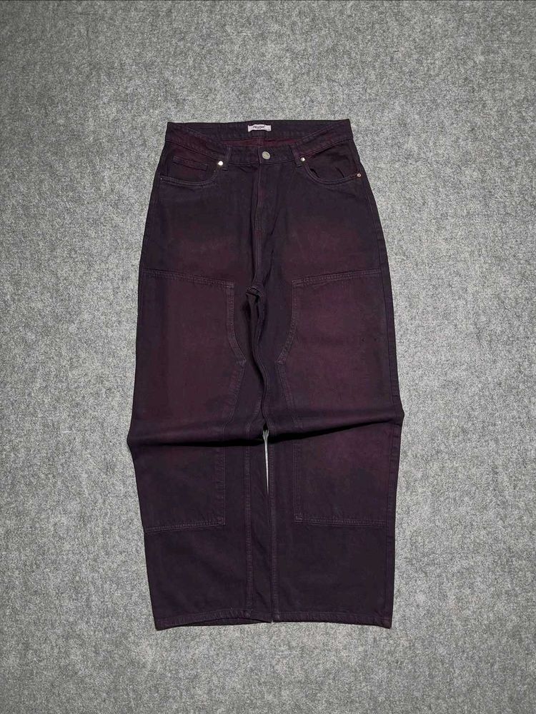 Freakins Double Knee Straight Baggy