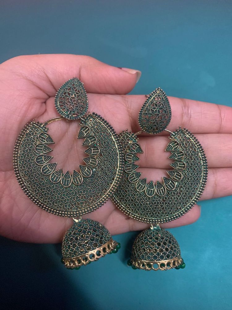 Statement Jhumka Earrings