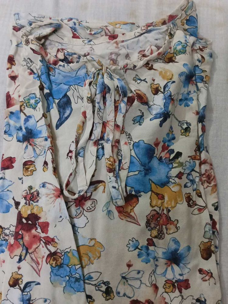 Floral Print Top