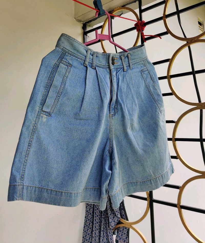 Bermuda Denim Shorts