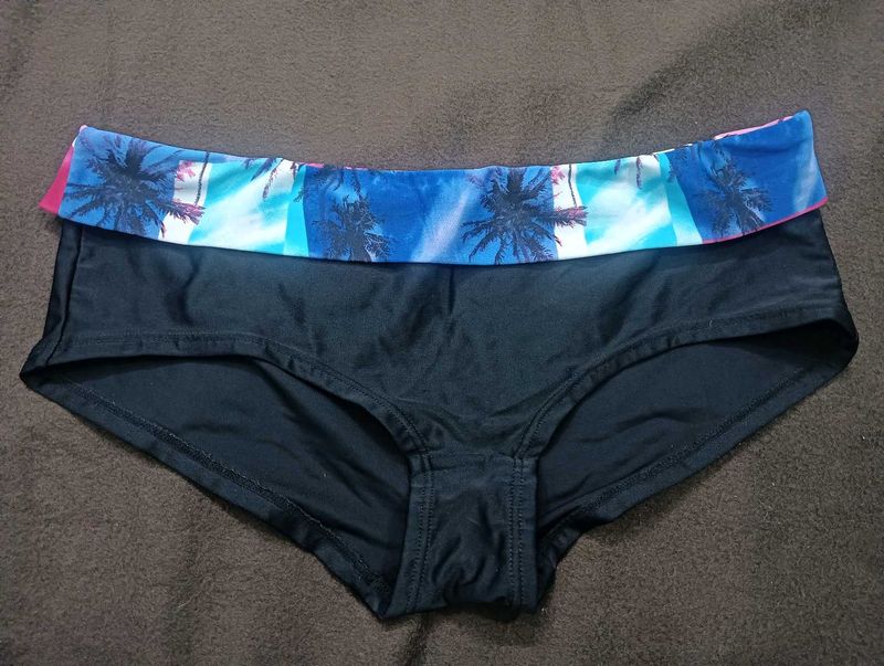 Tropical Print Swim Bottom🖤