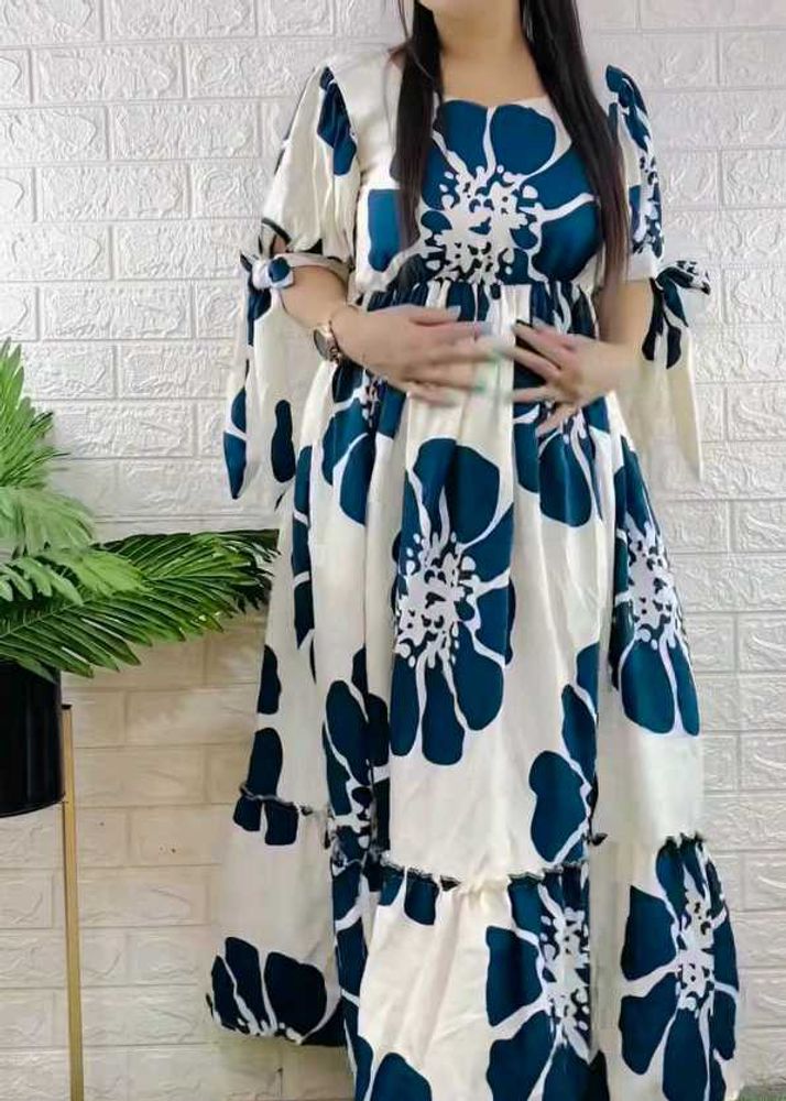 Floral Print Maxi Dress