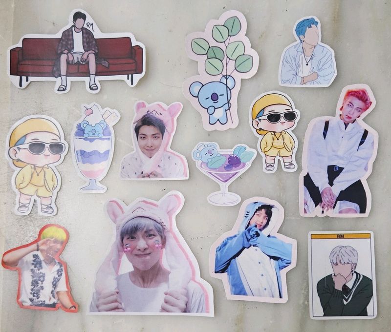 BTS RM Sticker Set