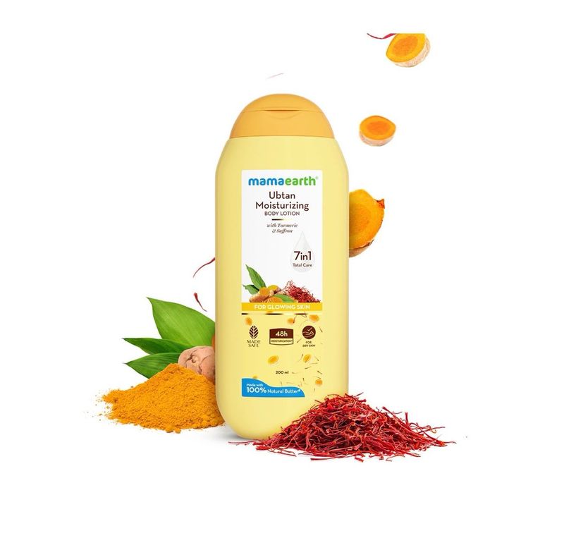 Mamaearth Ubtan Moisturizing Body Lotion