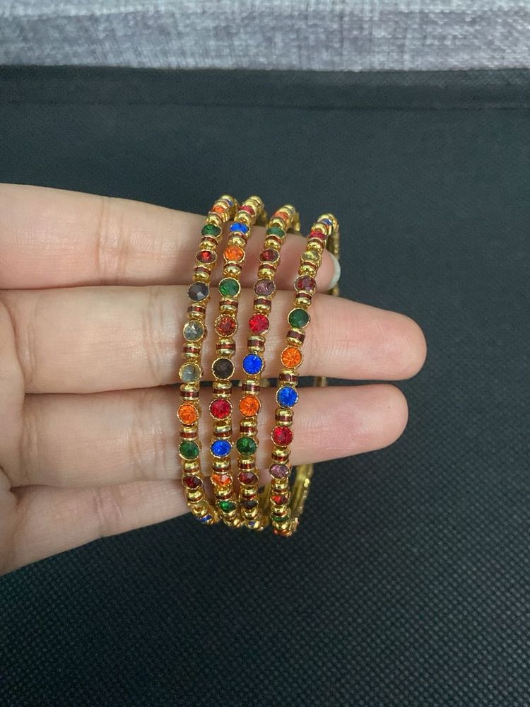 Colorful Bangles - Set of 4