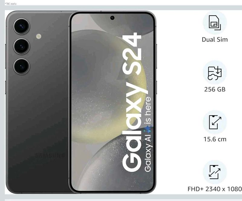 Samsung S24 Onyx Black