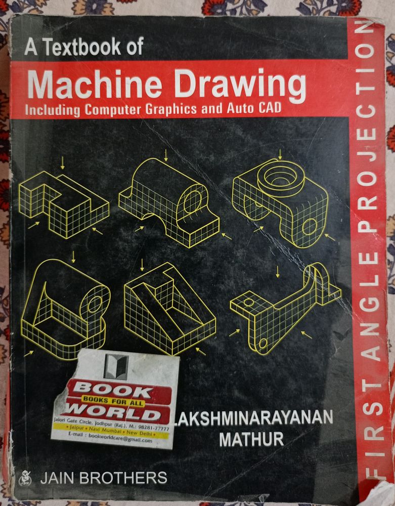 Textbook Of Machine Drawing By  LN Mathur