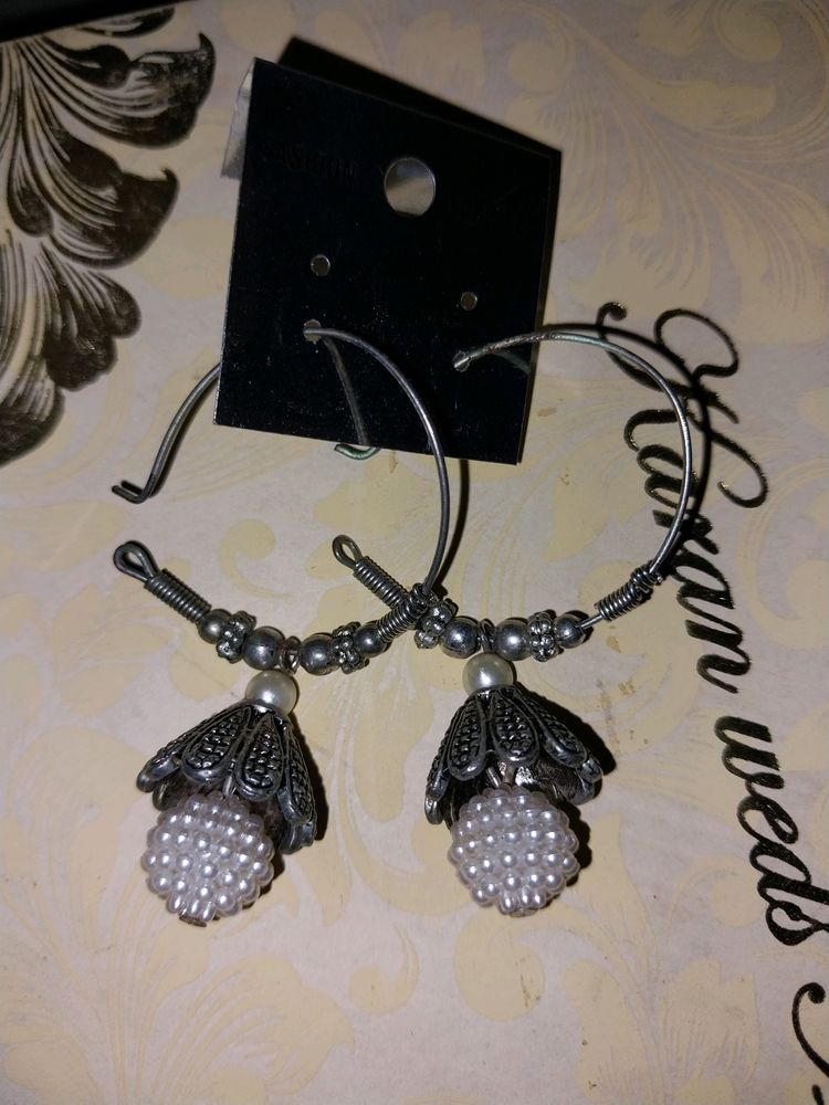 Oxidise jhumki