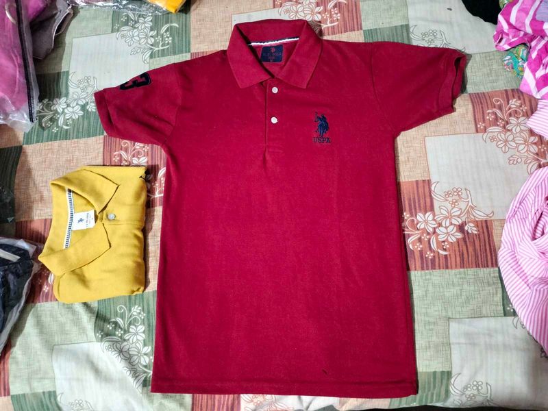 U.S. Polo Assn. Red  Shirt