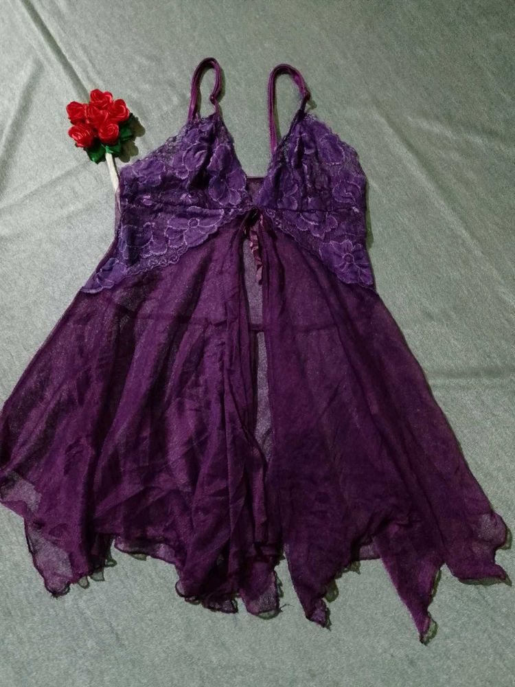 Babydoll Nighty Dress 3pics