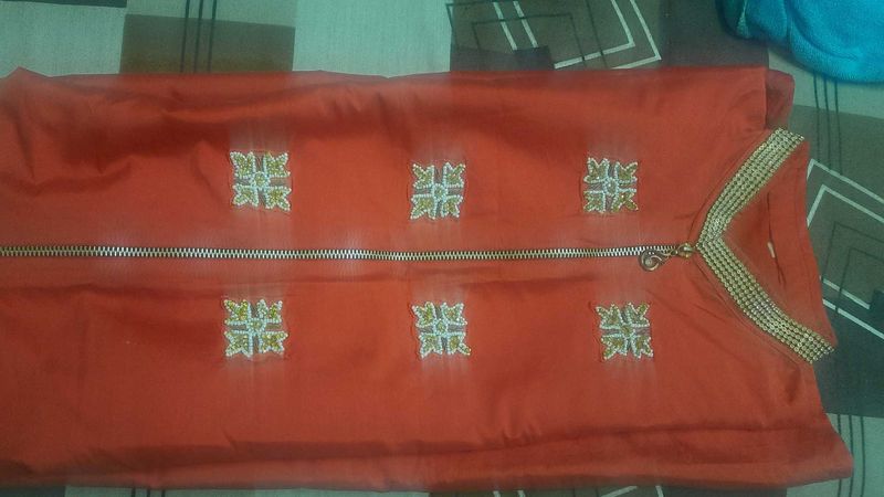 Vibrant Red Kurta