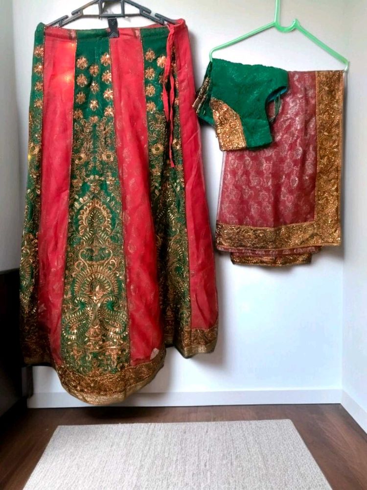 Lahenga Choli 3 Pc Set