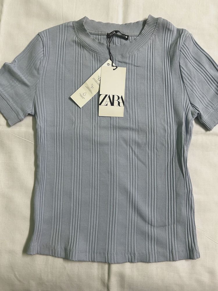 WITH TAG Zara Ribbed Top