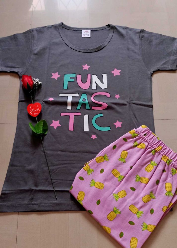 Combo Of 2 - Girls Casuals/ Night Wear