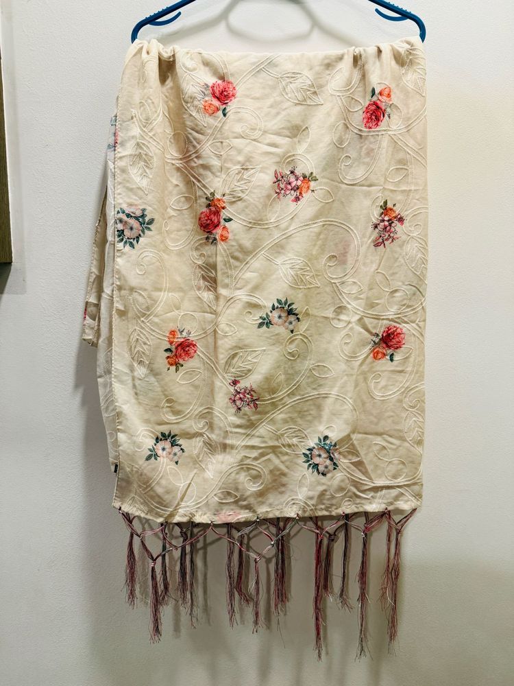 Floral Print Dupatta