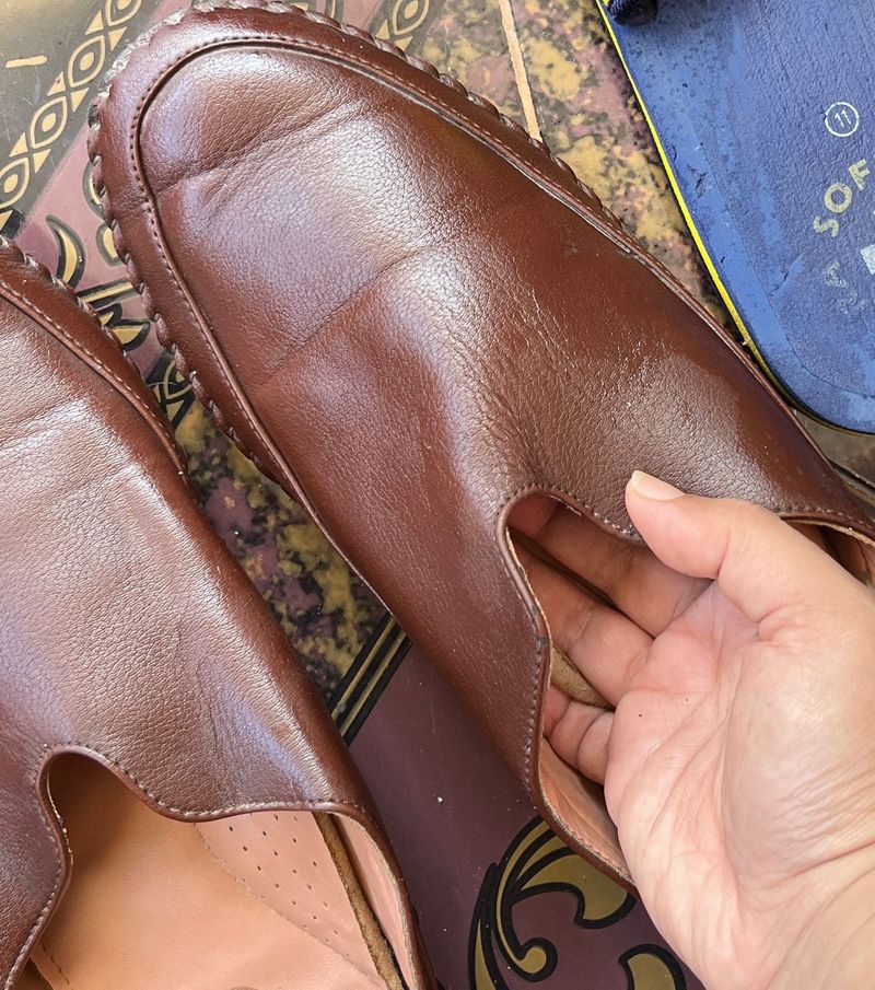 Leather Loafers In Size 10 For Men