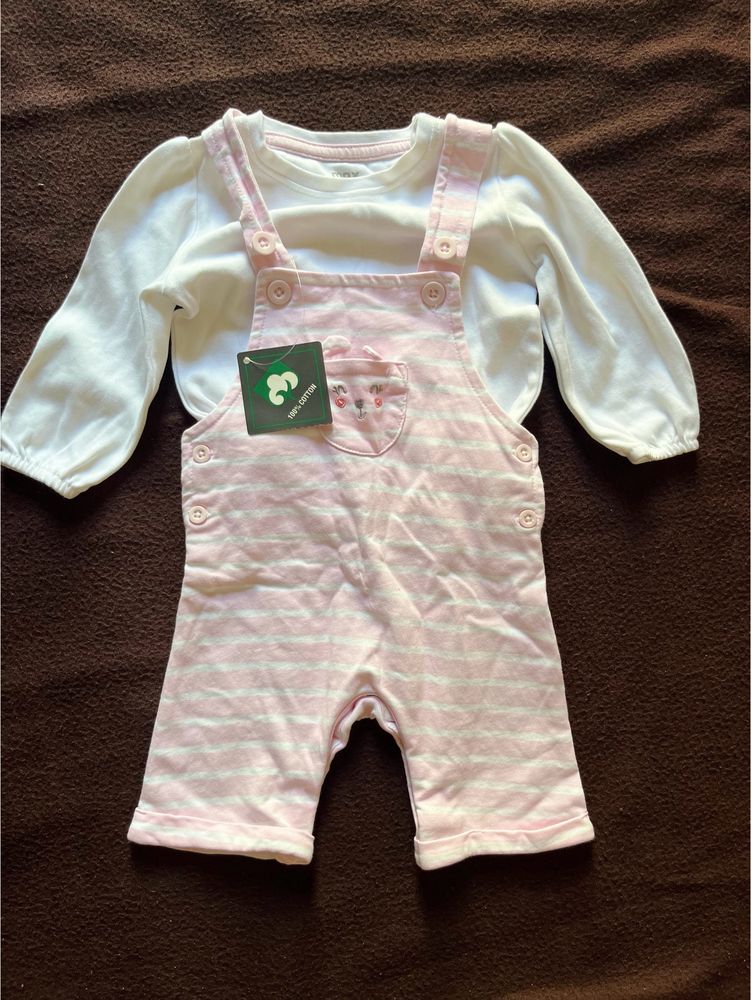 Pant T-shirt Set For 6-9 Months Baby Girl