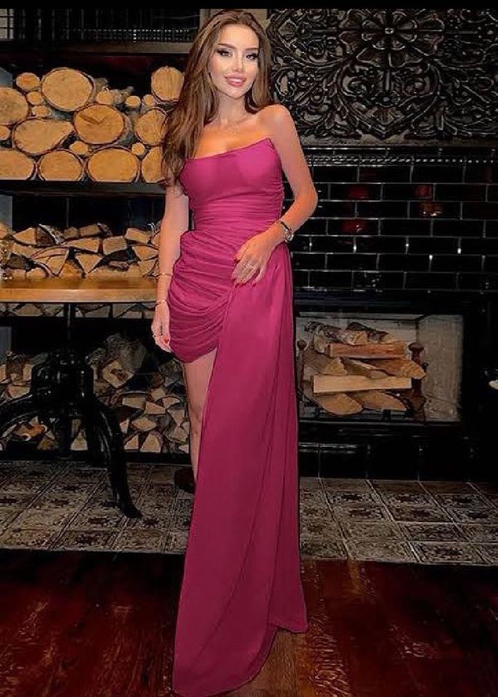 Lulu&amp;Sky Bandeau Dress