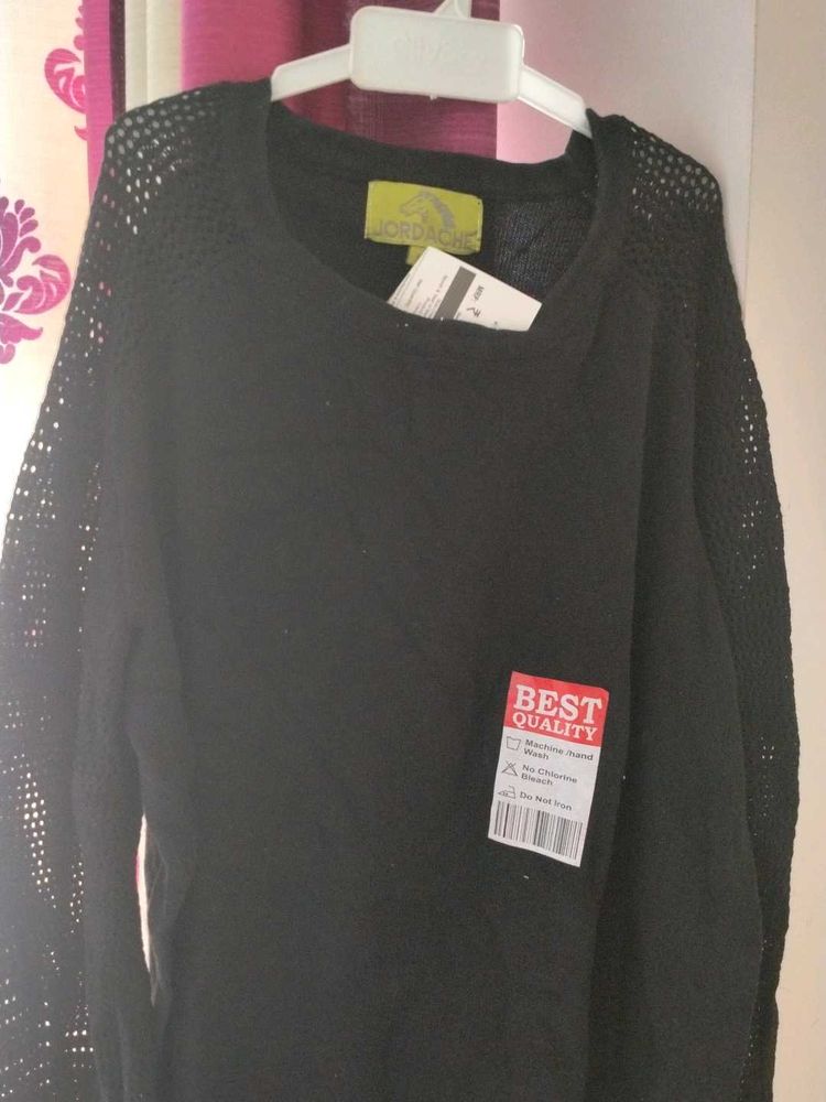 new Sweatshirt Black Knit Sweater