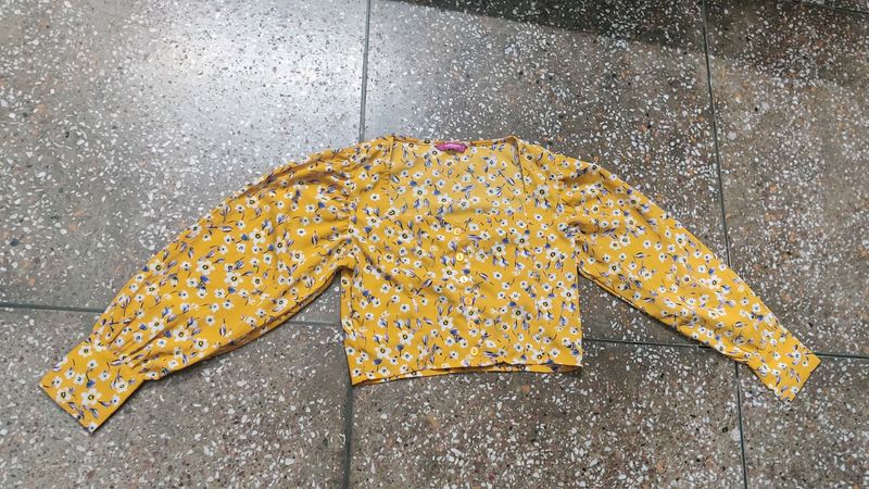 Marie Claire Paris Blouson Top