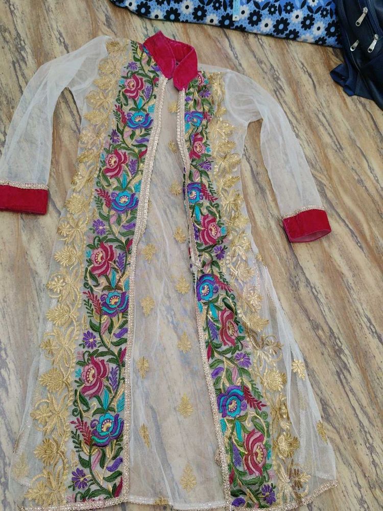 Elegant Embroidered shrug