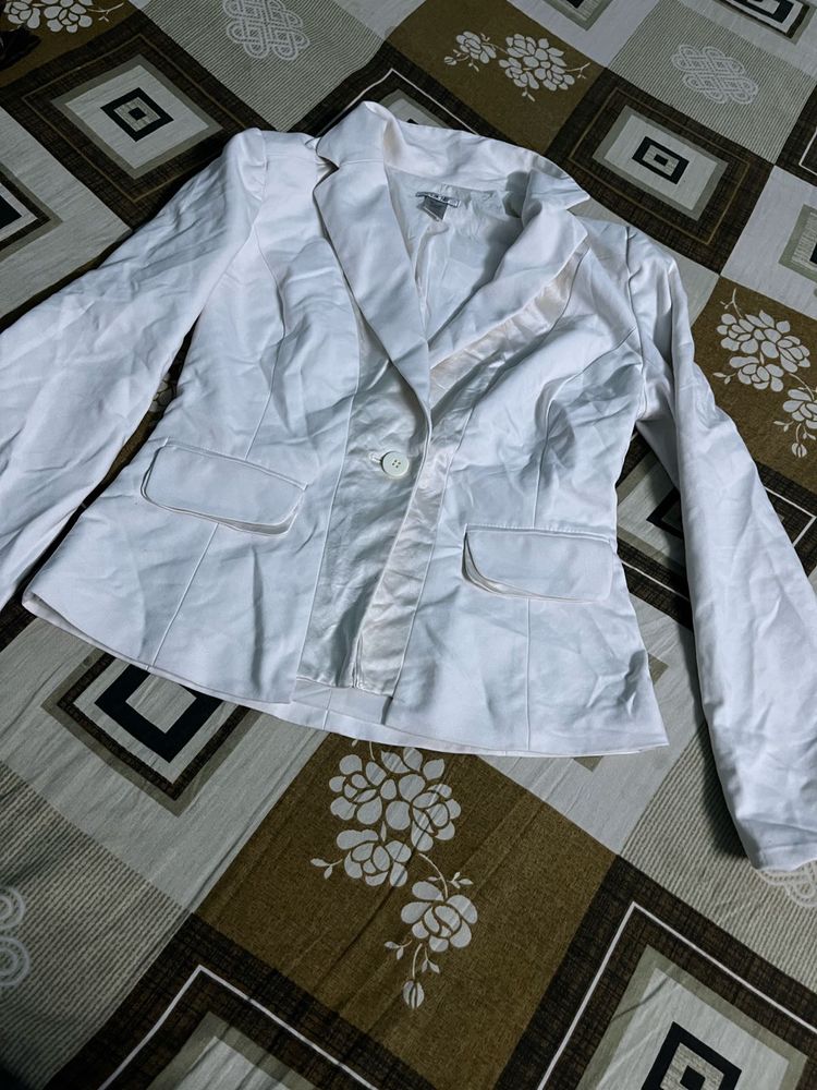 White Blazer